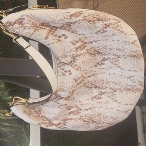 ❤Snakeskin Hobo Bag (NWOT)
